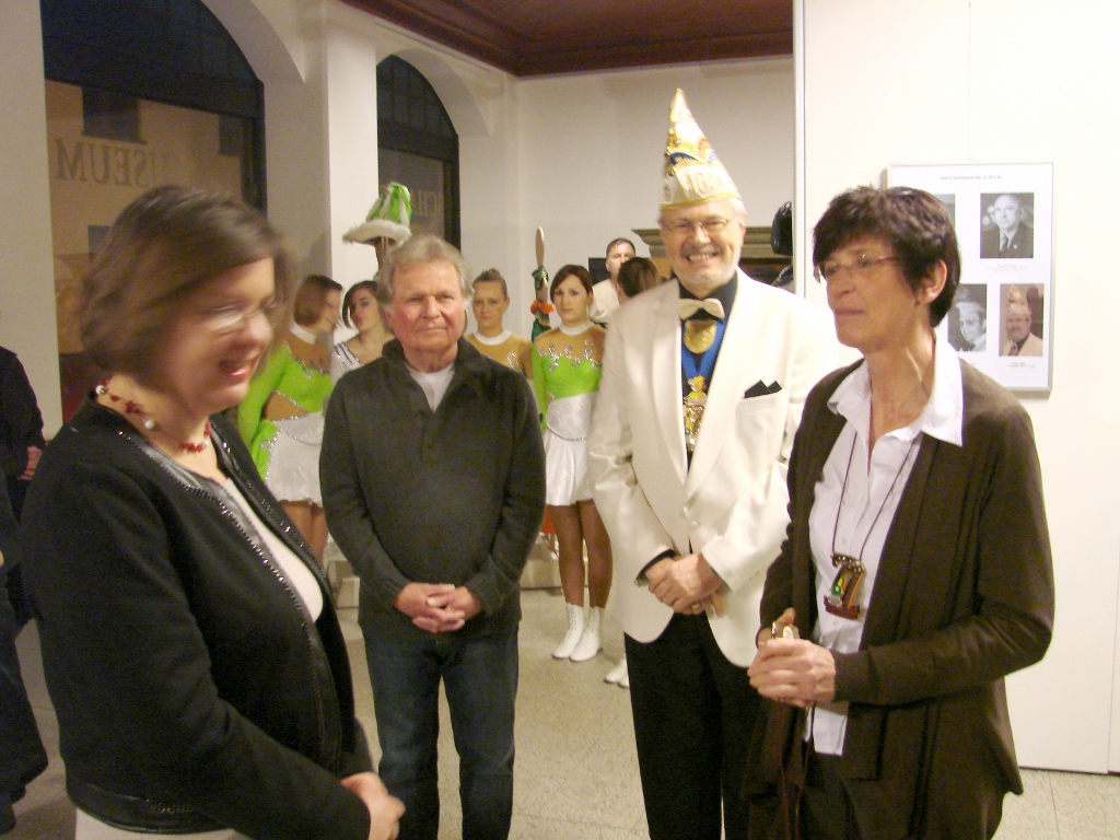 21.01.2011: Ausstellungseröffnung im Griesheimer Museum 130 Jahre Sängerbund-Germania u. 77 Jahre 